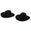 Fantasías Miguel Art.11741 Mini Sombrero 2x6x6cm    (Aprox) 2pz Negro