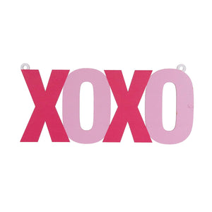 Art.11762 Letrero XoXo 12x28cm 1pz