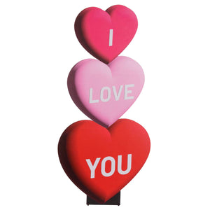 Art.11764 Letrero I Love You Grande 77x36cm 1pz