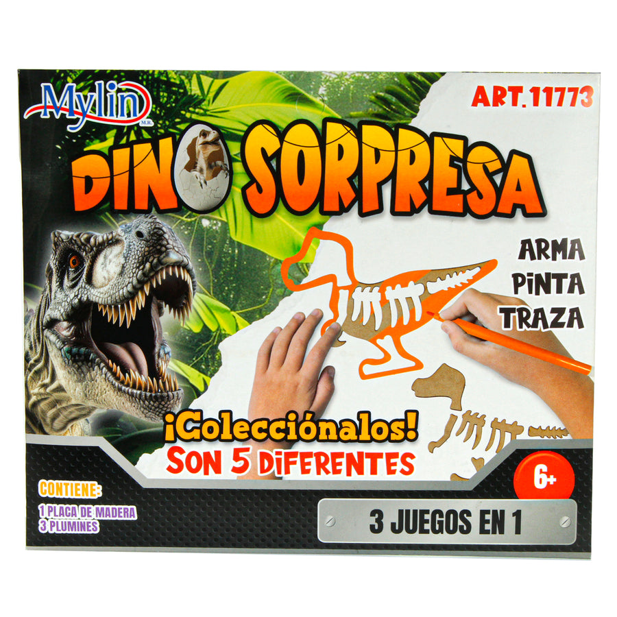 Dinosorpresa Para Pintar Fantasias Miguel – Fantasías Miguel