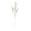 Fantasías Miguel Art.11807 Vara Diamantada Pluma 90cm    (aprox) 1pz Blanco
