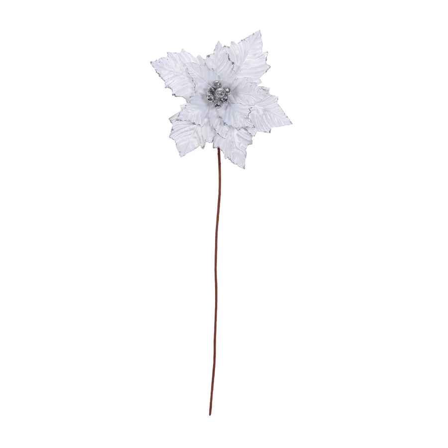 Art.11808 Vara Nochebuena Terciopelo 60cm 1pz