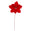 Fantasías Miguel Art.11826 Nochebuena Terciopelo 50cm 1pz Rojo