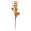 Fantasías Miguel Art.11864 Pick Navidad Mini Esferas 31cm    (aprox) 1pz Oro