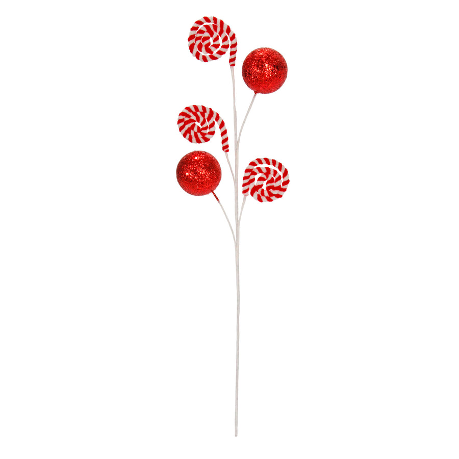 Art.11868 Pick Bastón Caramelo 61cm 1pz