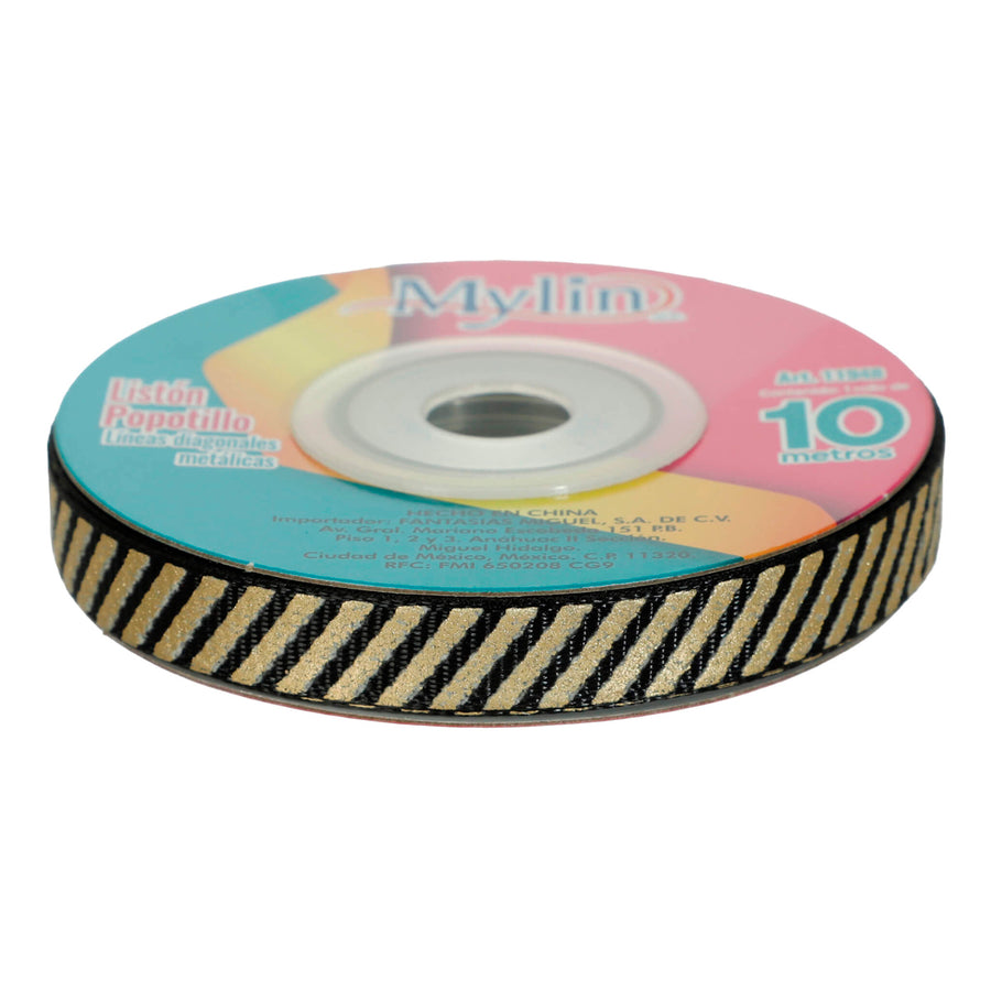 Art.11948 Listón Diagonal Foil 10mm 10m