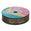 Fantasías Miguel Art.11949 Listón Diagonal Foil 15mm 10m Negro/Oro
