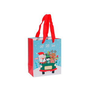Art.11960 Bolsa Regalo Navidad 14x11x6cm 1pz
