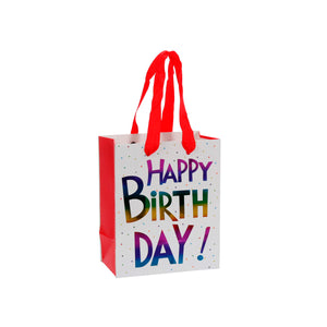Art.11961 Bolsa Regalo Cumpleaños 14x11x6cm 1pz