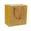 Fantasías Miguel Art.11964 Bolsa Regalo Diamantada 18x18x10cm 1pz Oro