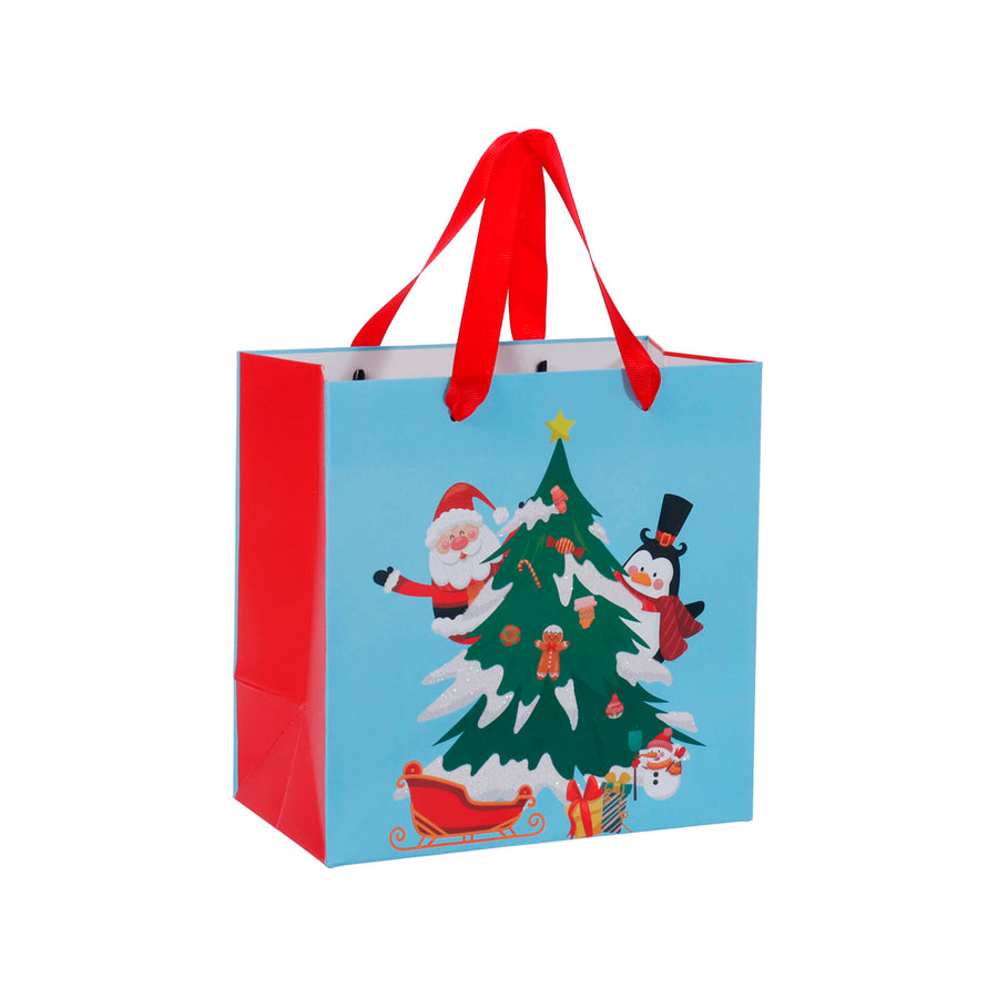 Art.11965 Bolsa Regalo Navidad 18x18x10cm 1pz