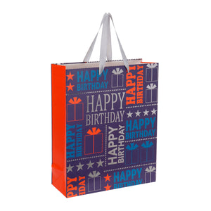 Art.11978 Bolsa Regalo Cumpleaños 32x26x10cm 1pz