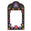 Fantasías Miguel Art.12146 Marco Muertos Grande 25x18x4.5cm    (Aprox) 1pz Negro