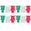 Fantasías Miguel Art.12173 Guía Plástica Charritos Grande 32cm 4m Tricolor