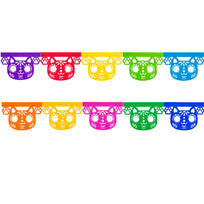 Art.12174 Guía Papel Picado Mascota 22cm 4m