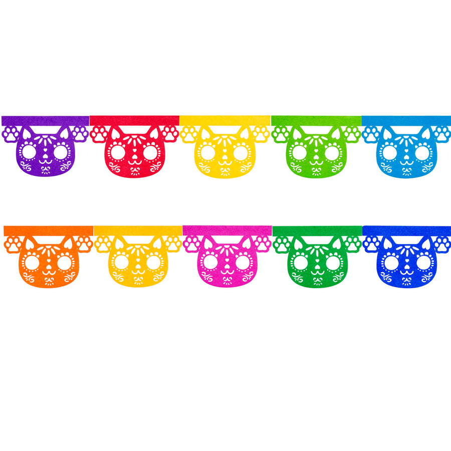 Art.12174 Guía Papel Picado Mascota 22cm 4m