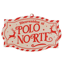 Art.12194 Letrero Polo Norte
