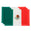Fantasías Miguel Art.12215 Banderas de México 10x15.5cm 3pz Natural