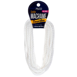 Art.12219 Cordón Macramé Poliéster 4mm 10m