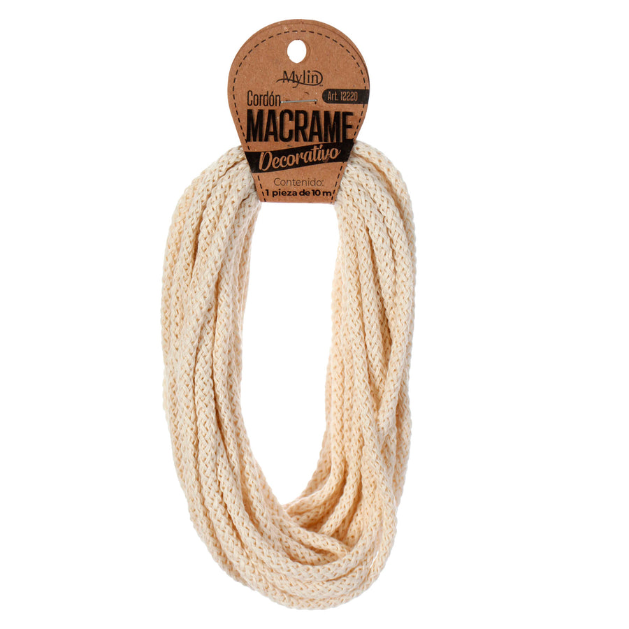 Art.12220 Cordón Macramé Algodón 5mm 10m