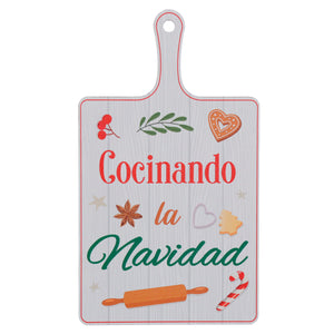 Art.12226 Tabla Navidad 20x11.5cm 1pz