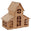 Fantasías Miguel Art.12232 Casa D 23x24x15cm 1pz Natural