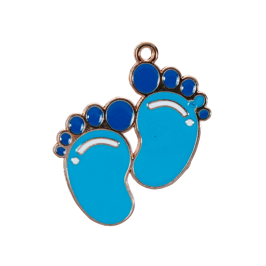 Art.12279 Dije Pie 30x27mm B/3pz