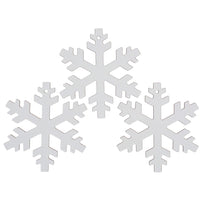 Art.12303 Figura Navidad Blanco 12cm 3pz
