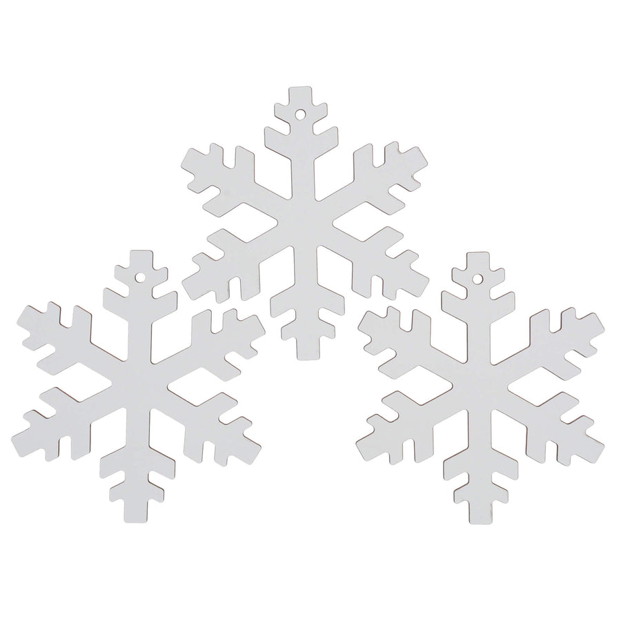 Art.12303 Figura Navidad Blanco 12cm 3pz