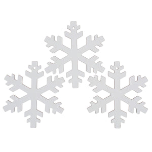 Art.12303 Figura Navidad Blanco 12cm 3pz