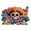 Fantasías Miguel Art.12397 Letrero Día Muertos 44x67cm 1pz Multi-Color