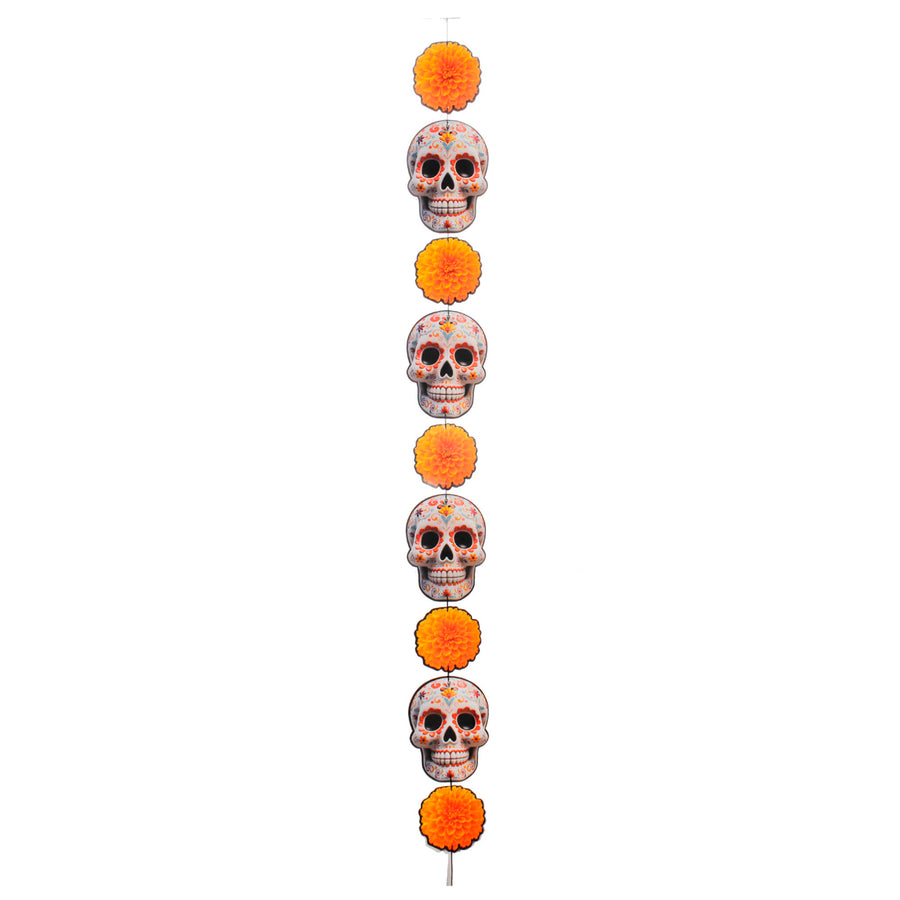 Art.12400 Guía Calaveras x9 20x15cm 2m