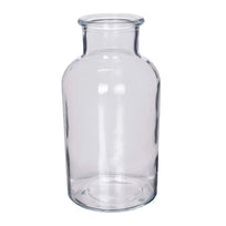 Art.12446 Florero Cristal 19.8x10cm 1pz