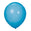 Fantasías Miguel Art.12457 Globos Brillantes 30cm 50pz Azul Claro