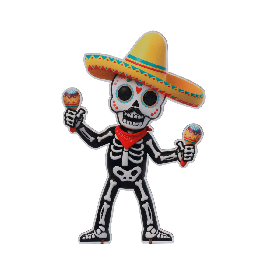 Art.12502 Esqueleto Sombrero 25x17cm