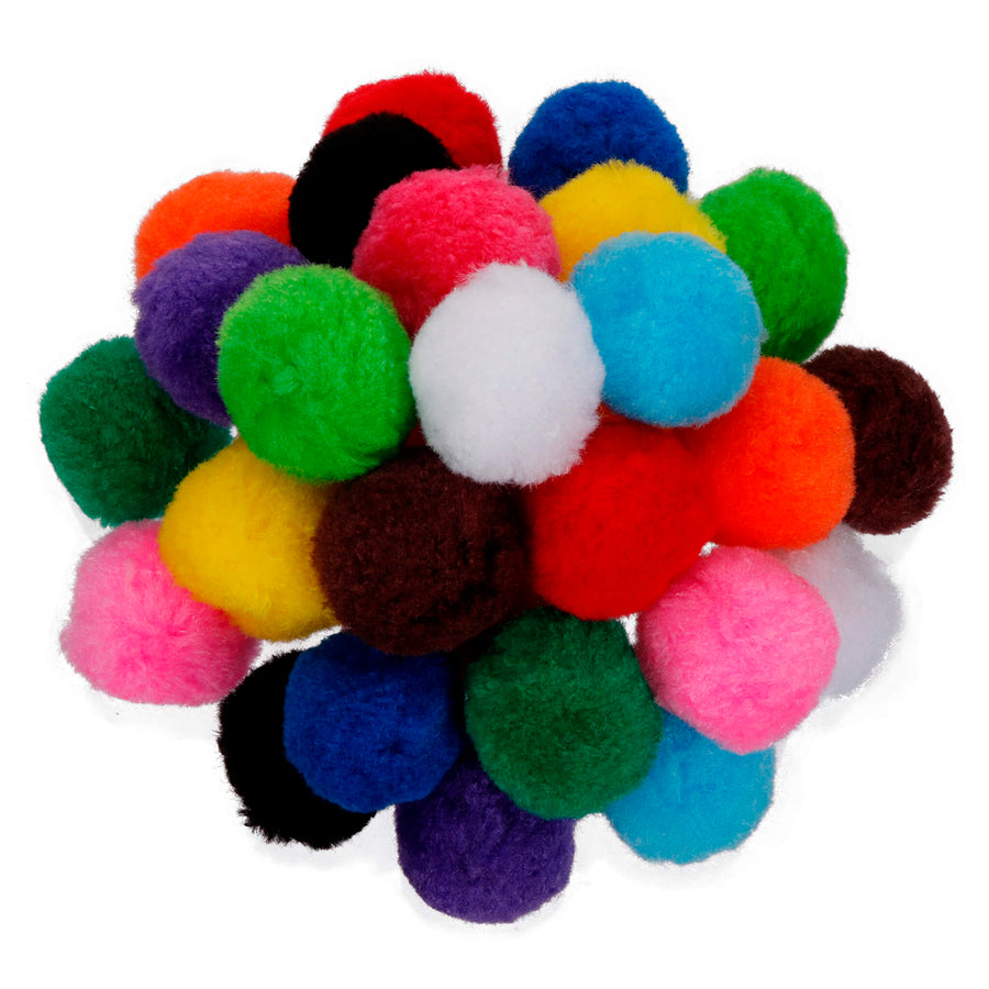 Art.12540 Pompom colores surtidos