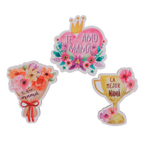 Art.12542 Figuritas Papa 5cm 3pz