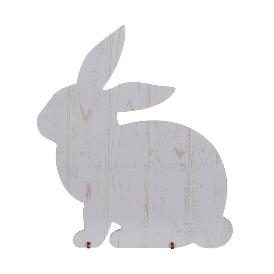 Art.12564 Conejo Textura Madera 20x17cm