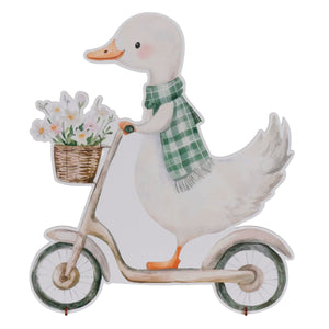 Art.12680 Pato En Patin 30x26.5cm