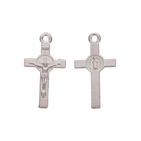 Art.12691 Dije Cruz 13x24mm B/20pz
