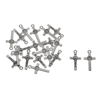 Art.12691 Dije Cruz 13x24mm 20pz