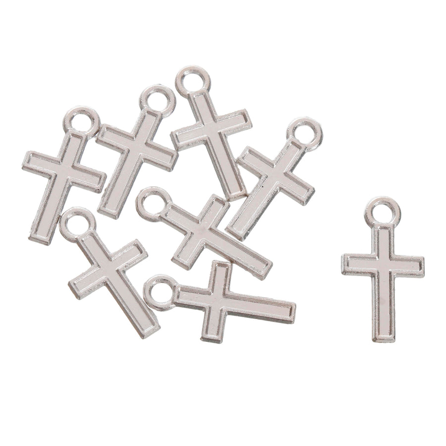 Art.12692 Dije Cruz 8x15mm B/20pz