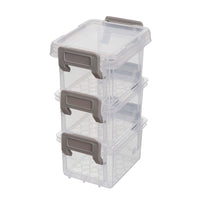 Art.12698 Caja Plast 13,8x9x6,8cm 3pz