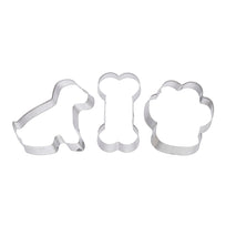 Art.12712 Set Cortador Galleta Perro3pz