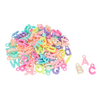 Art.12720 Dijes Plastico Letras Surtidas 18MM 50GM
