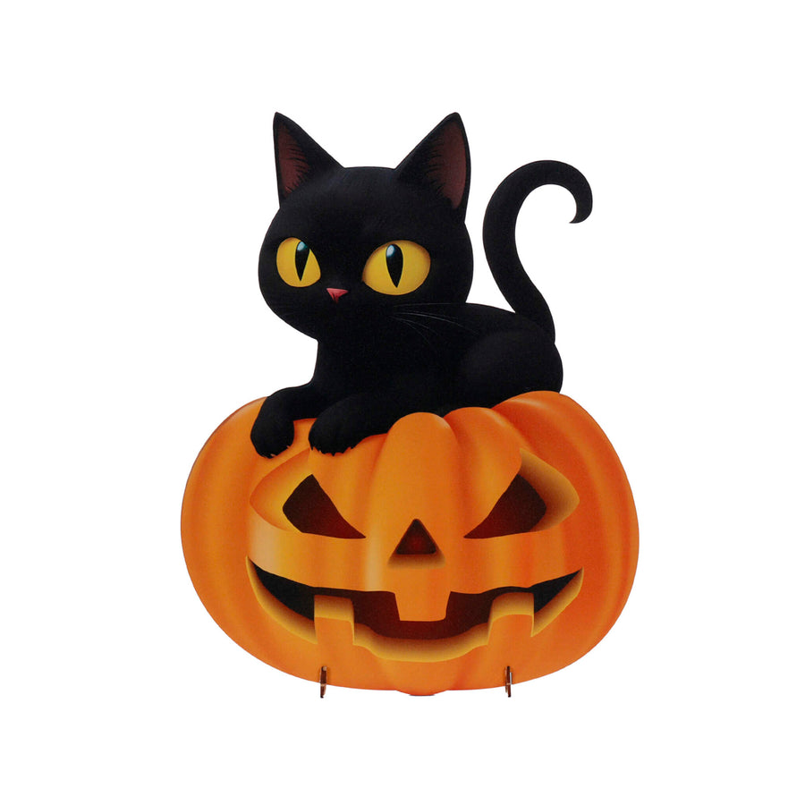 Art.12741 Calabaza Con Gato 25x19,7cm