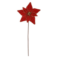 Art.12761 Nochebuena 8 Petalos D26xl50cm