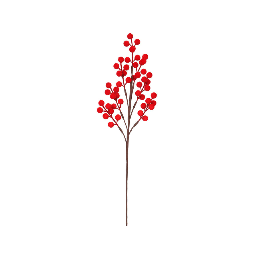 Art.12767 Vara Cerezas Aterciopelad 44cm