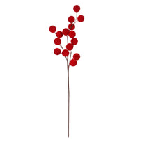 Art.12775 Vara Cerezas Aterciopelad 87cm