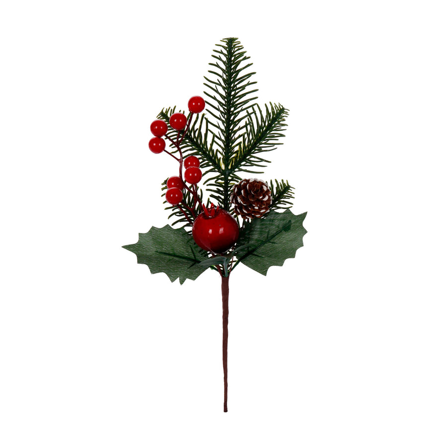 Art.12847 Pick Pina Nevad/Cere/Frut 30cm